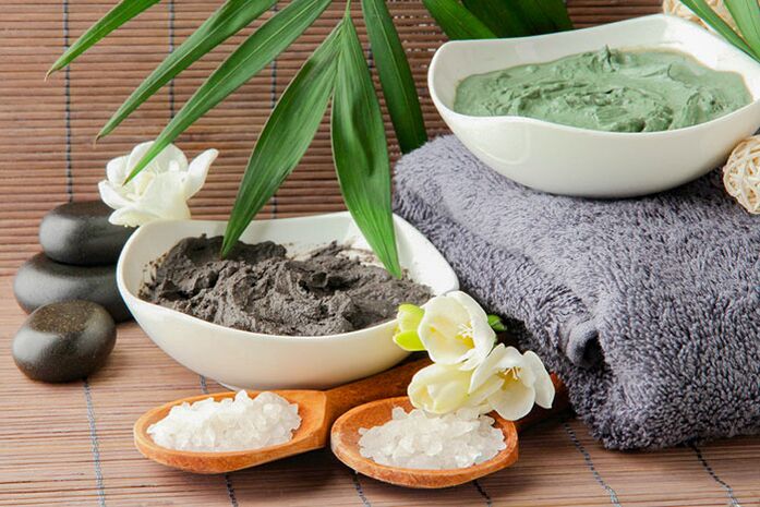 Clay and salt - Popular remedies for back pain