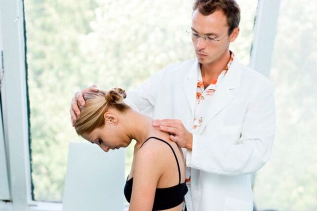 medical consultation for cervical osteochondrosis